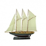 Schiffsmodell Marco Polo ca. 73 x 58 x 13 cm